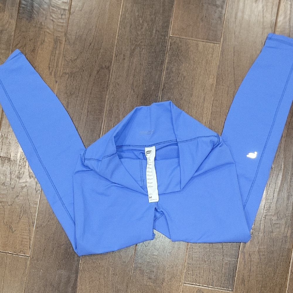 Women's Blue Leggings - Picture 2 of 3